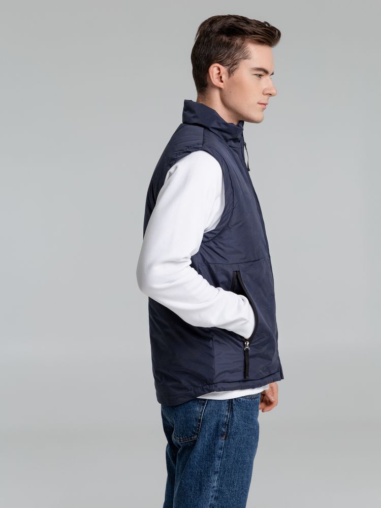 Жилет светоотражающий Lattvind, темно-синий-6