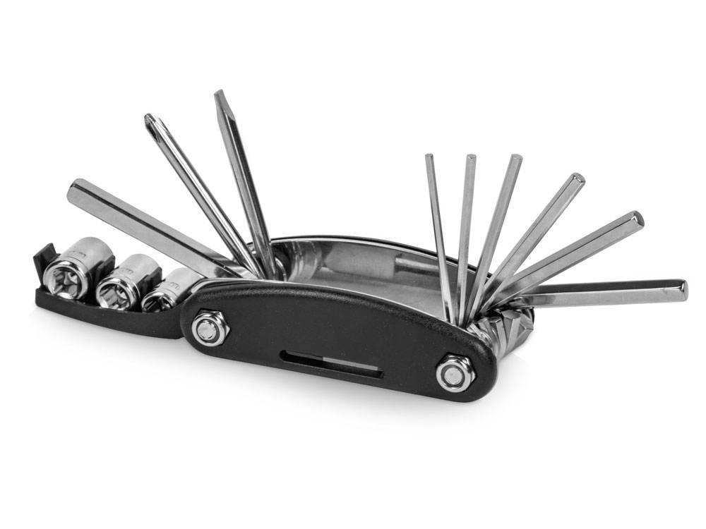 Многофункциональный инструмент 16 в 1, черный-0