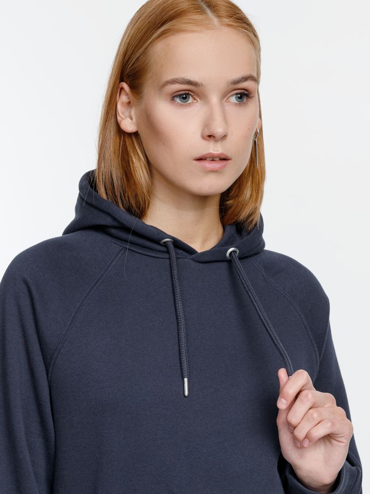 Толстовка унисекс Stellar, темно-синяя-7