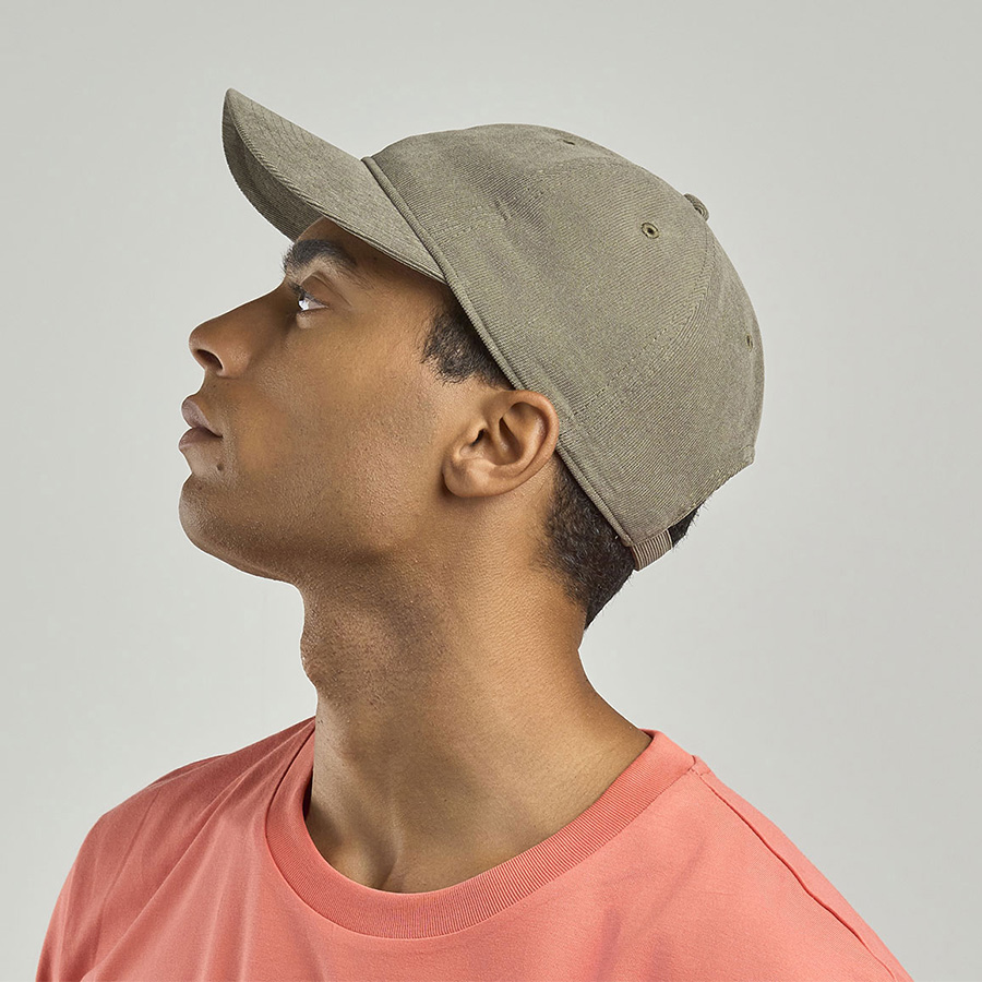 Бейсболка CREEP-S, 6 клиньев, металлическая застежка, черный-2