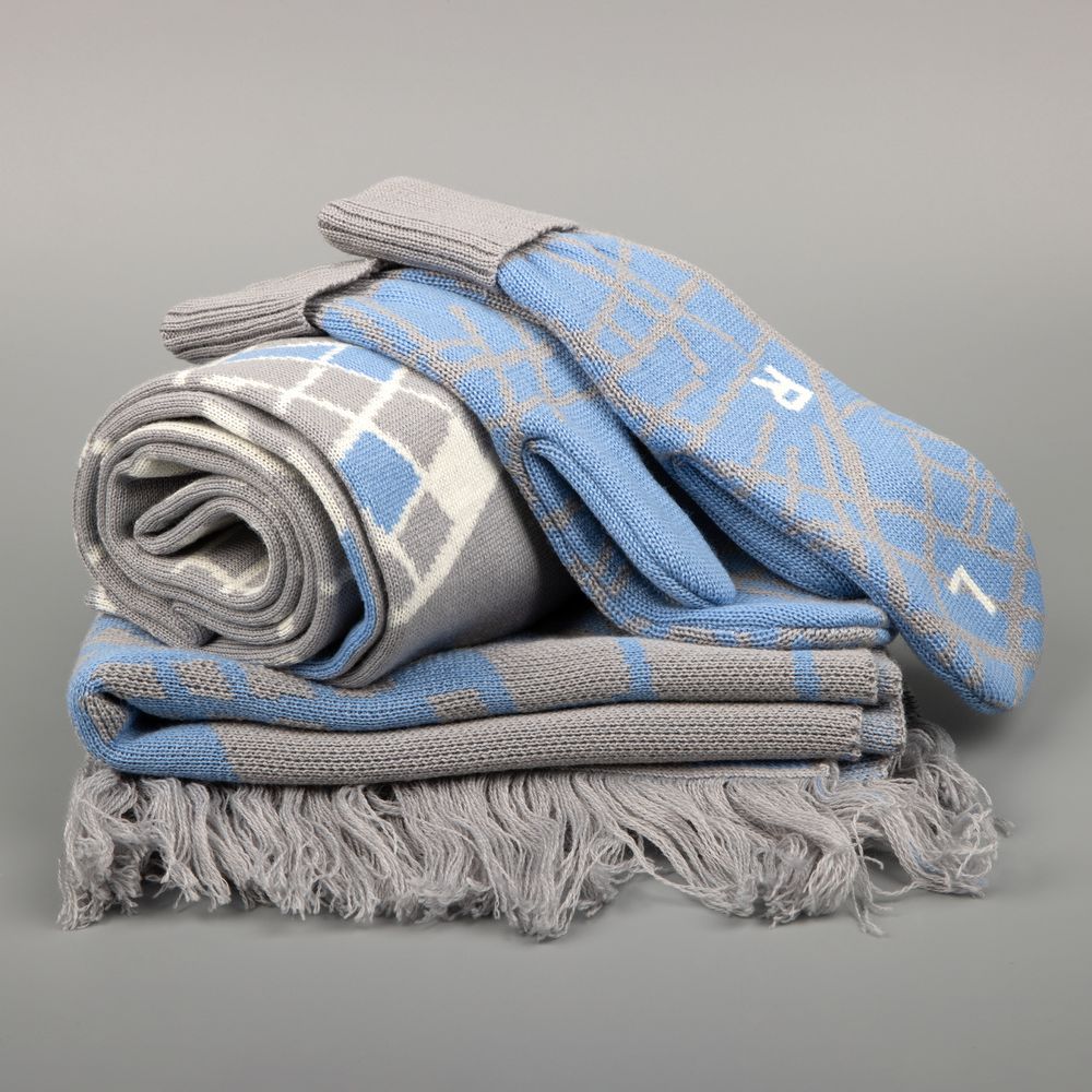 Палантин с бахромой на заказ Rinn Fint, полушерсть-5