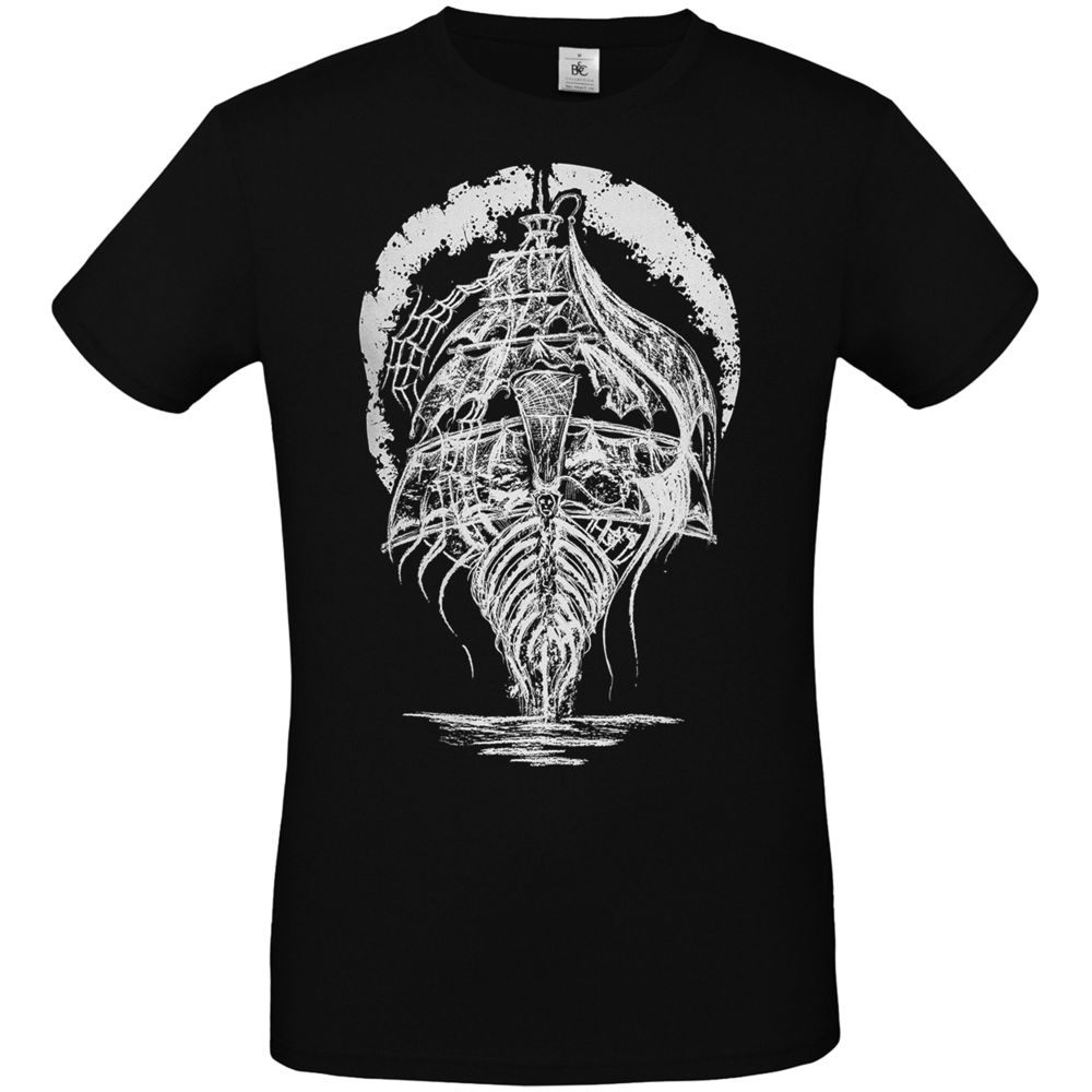 Футболка «Летучий Голландец», черная-1