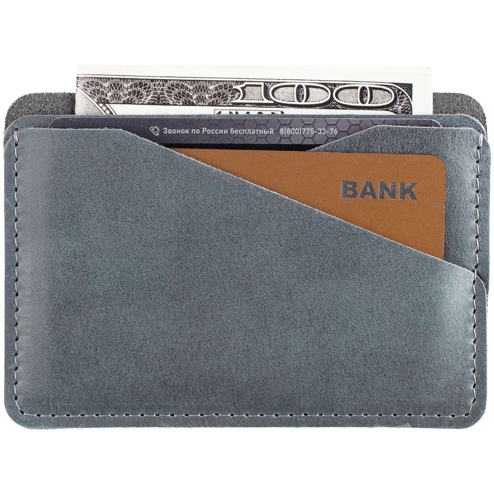 Чехол для карточек inStream, серый-3