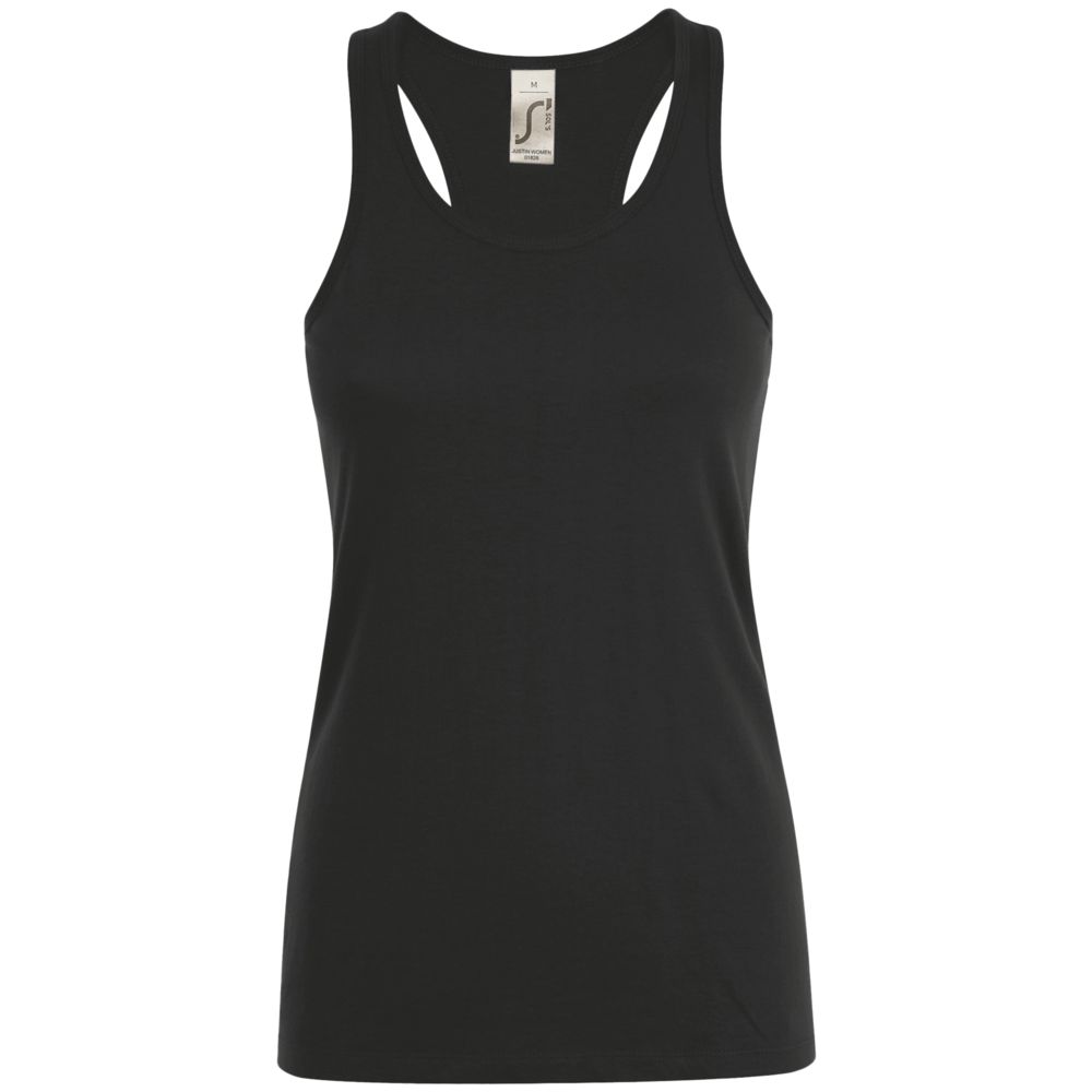 Майка женская Justin Women, черная-1