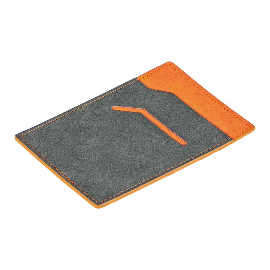 Чехол для автодокументов Luma, темно-серый/оранжевый, темно-серый, оранжевый-1