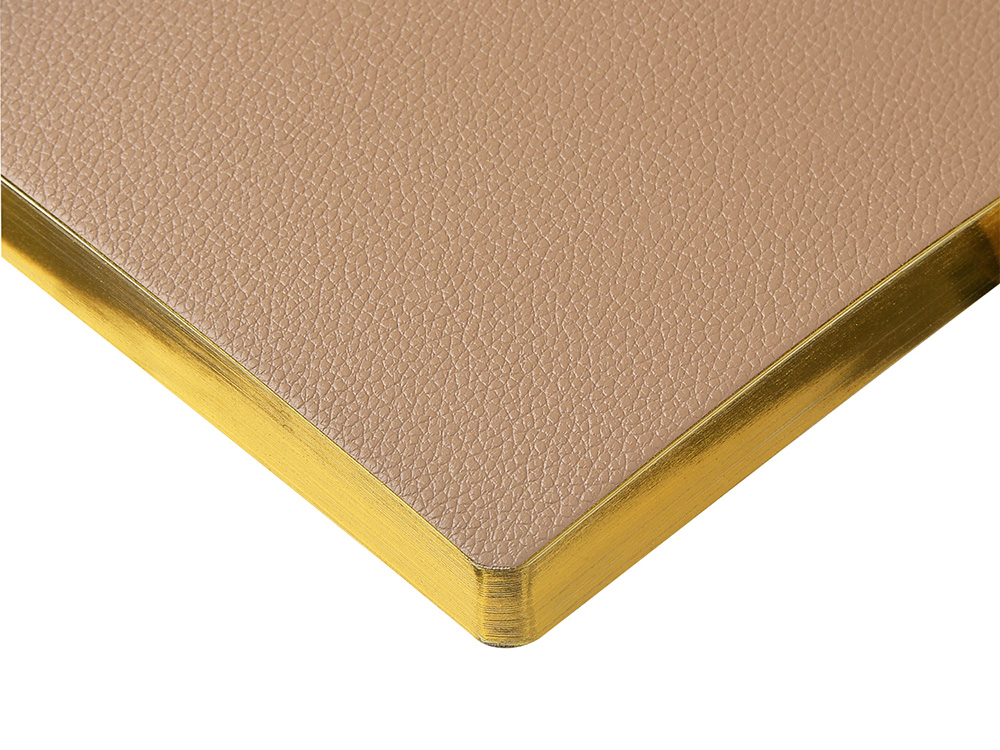 Ежедневник недатированный А5 Total beige с нашивкой, бежевый-4