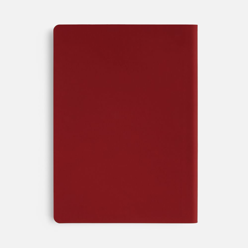 Ежедневник Flex Shall New, недатированный, красный-2