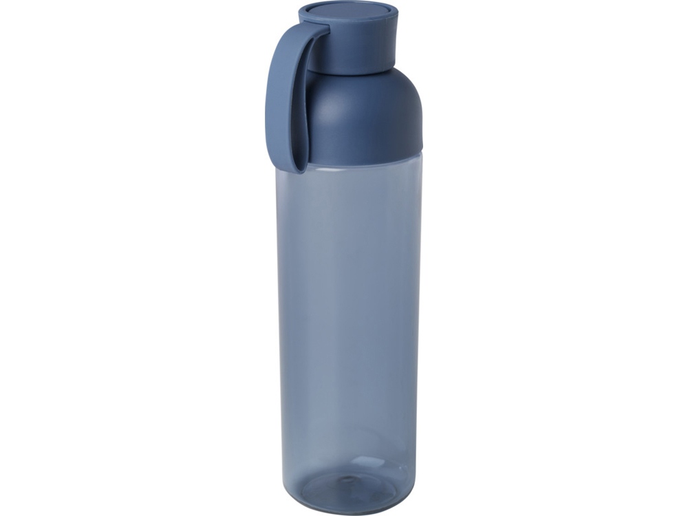Illuminate бутылка для воды из переработанного PET-пластика, объемом 600 мл - Синий-3