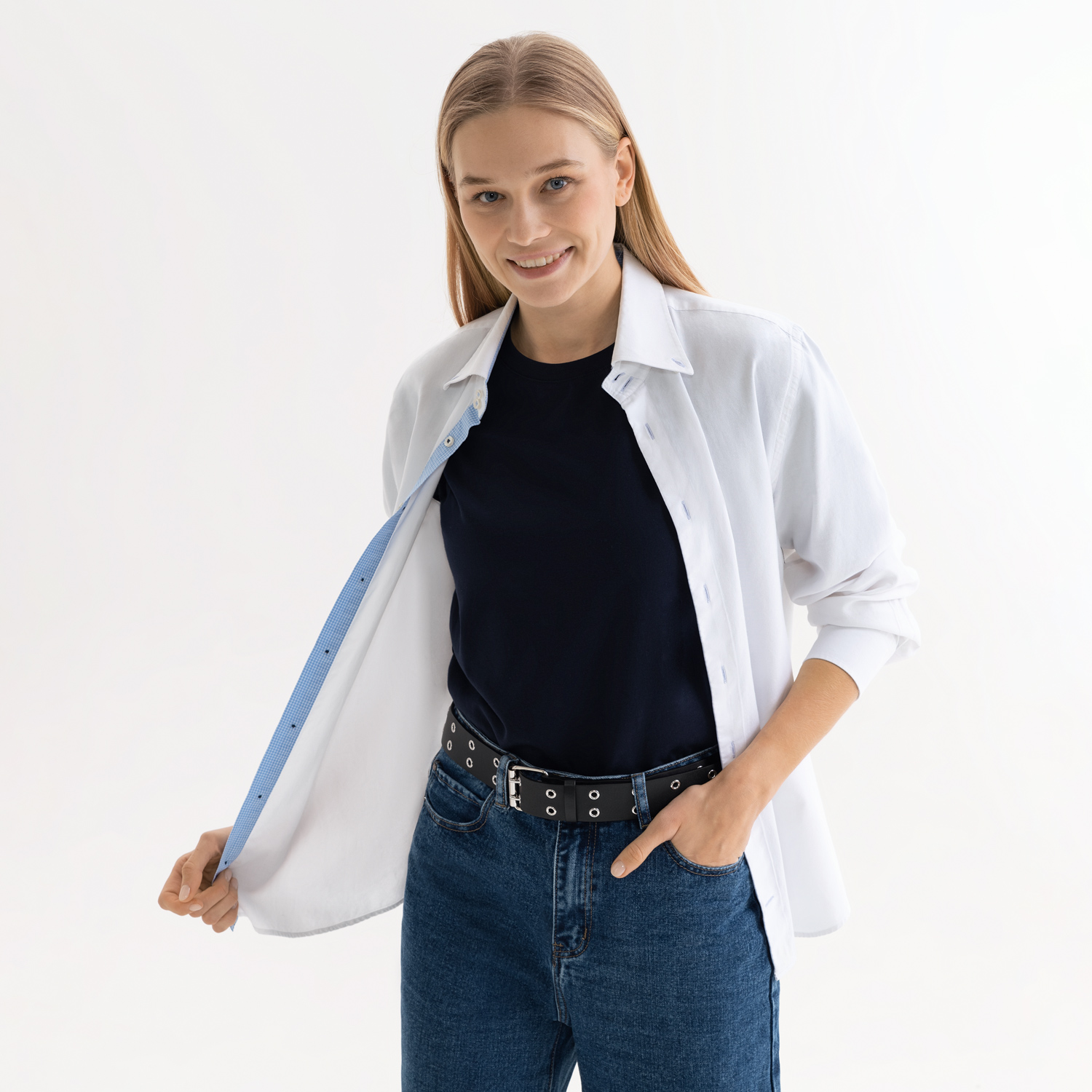 Футболка унисекс KRIS, 150 гр., темно-синяя-6