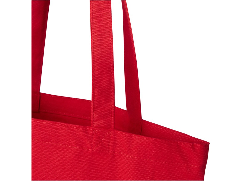 Orissa эко-сумка из органического материала GOTS, плотностью 270 г/м² - Красный-4