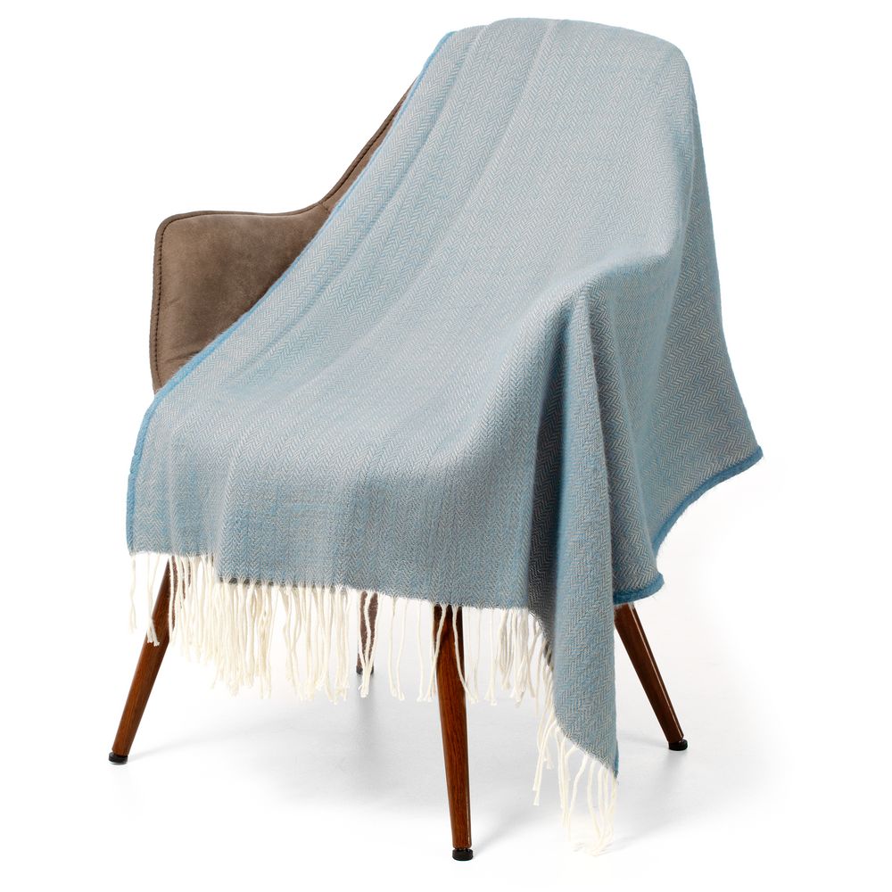 Плед Bilbo, светло-синий-3