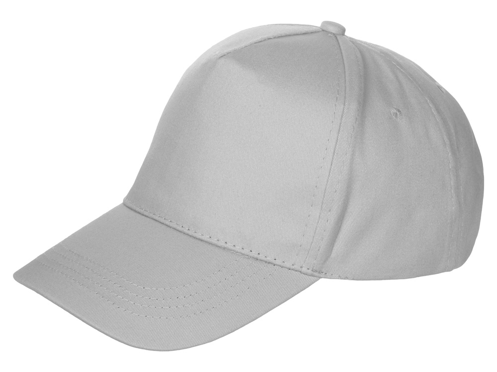 Бейсболка Мемфис 230 5-панельная, серая-3