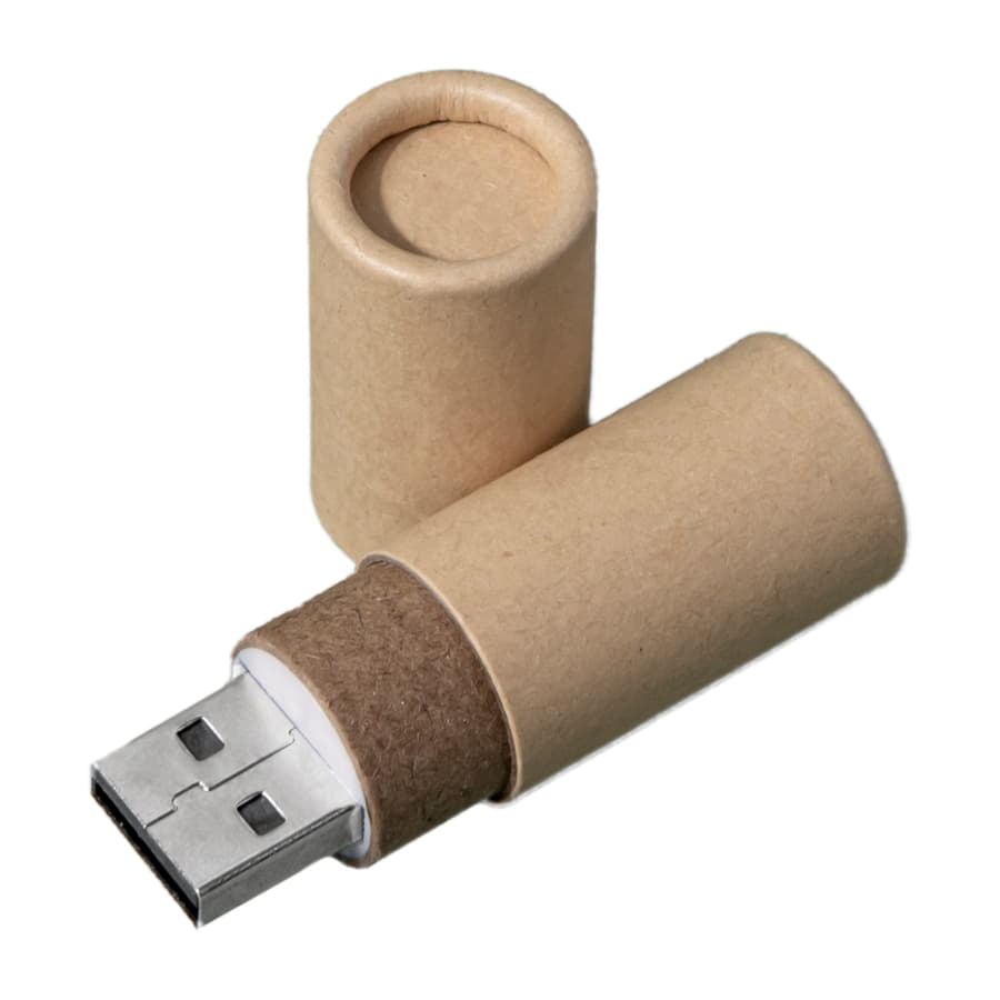 USB flash-карта TUBE (16Гб), натуральный-1