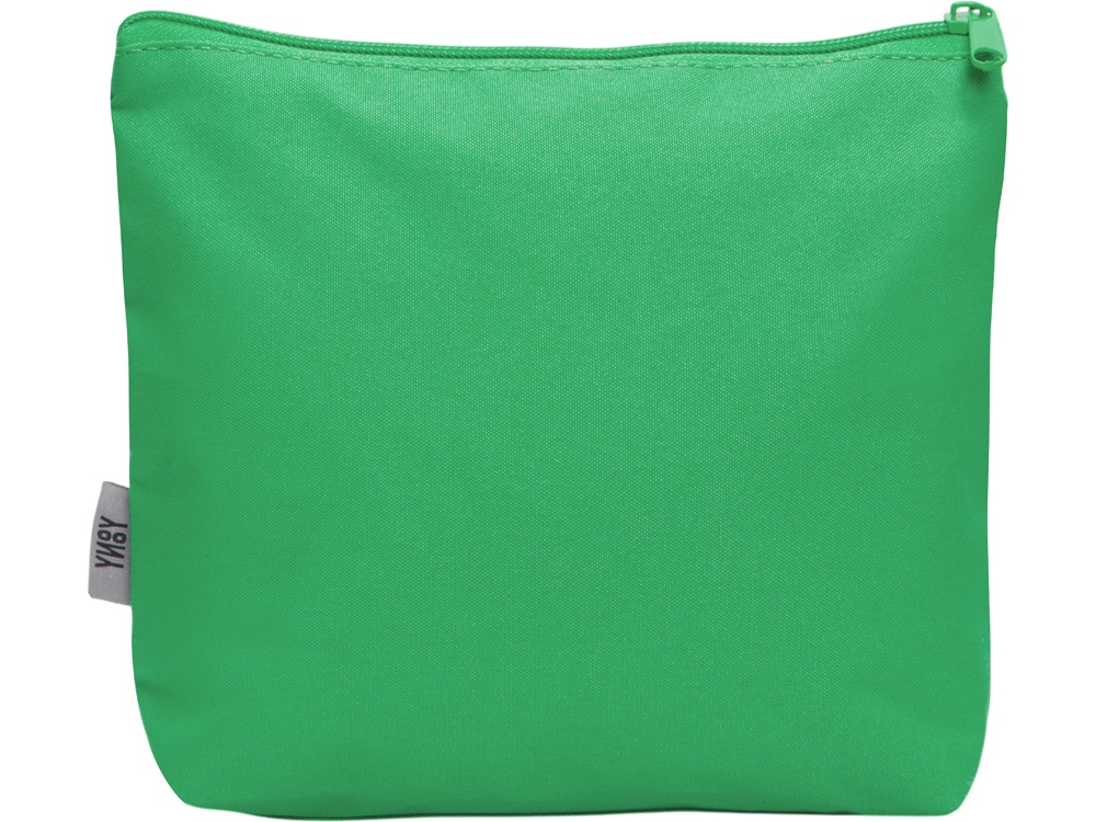 Косметичка из полиэстера 300D с подкладкой Amalia, зеленый-2