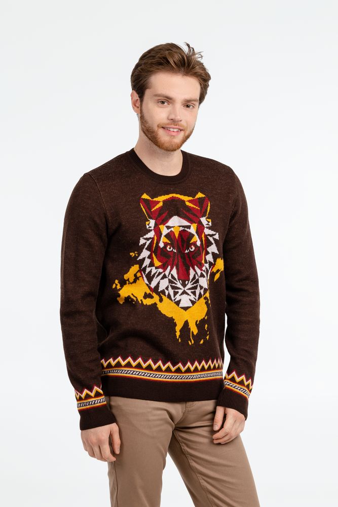 Джемпер Totem Tiger, коричневый-5