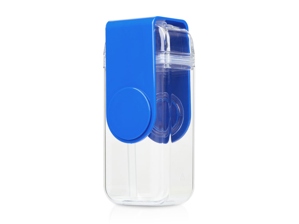 Бутылка для воды JUICY DRINK BOX, синий-0
