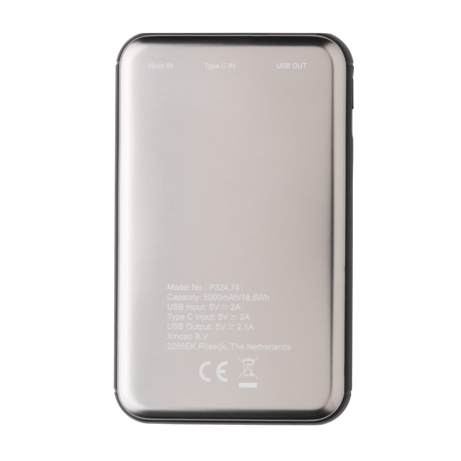 Карманный внешний аккумулятор на 5000 мАч-8