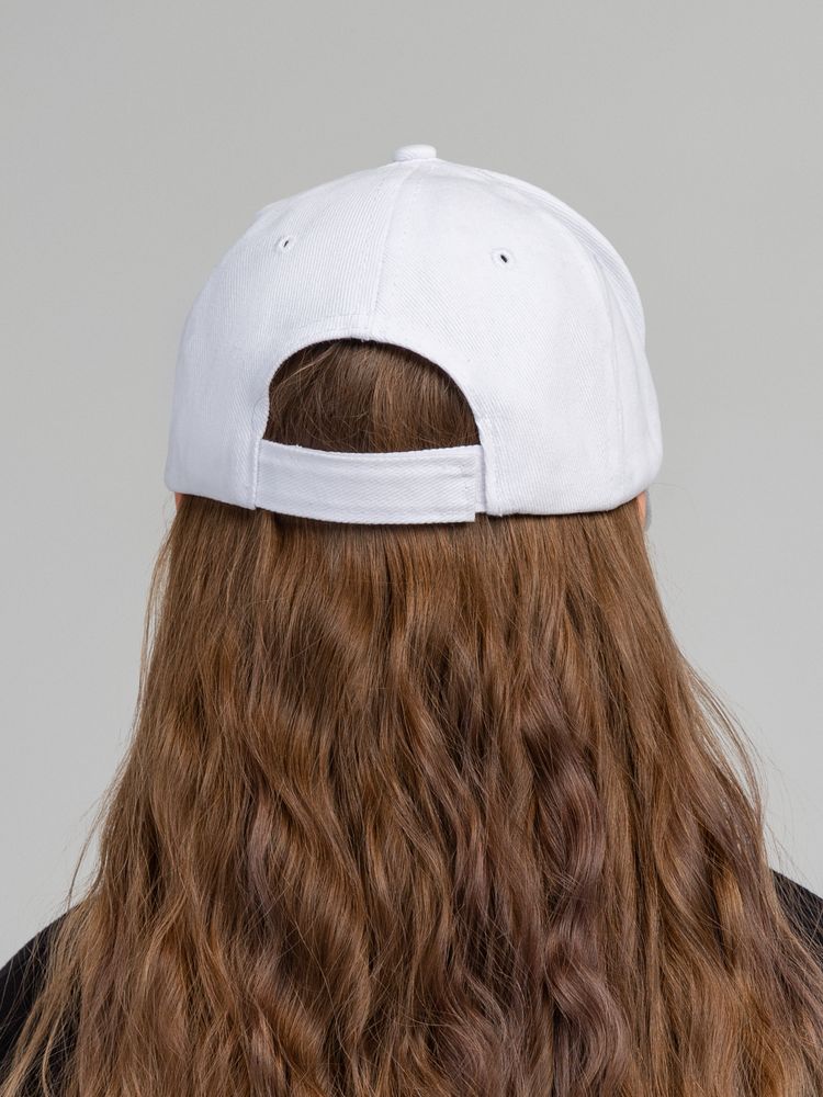 Бейсболка детская Standard Kids, белая-2