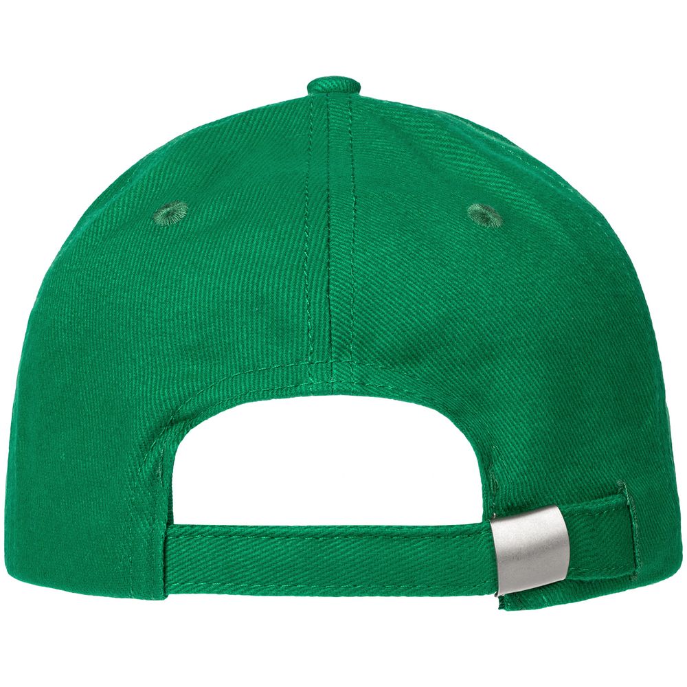 Бейсболка Spiker, зеленая с белым-3