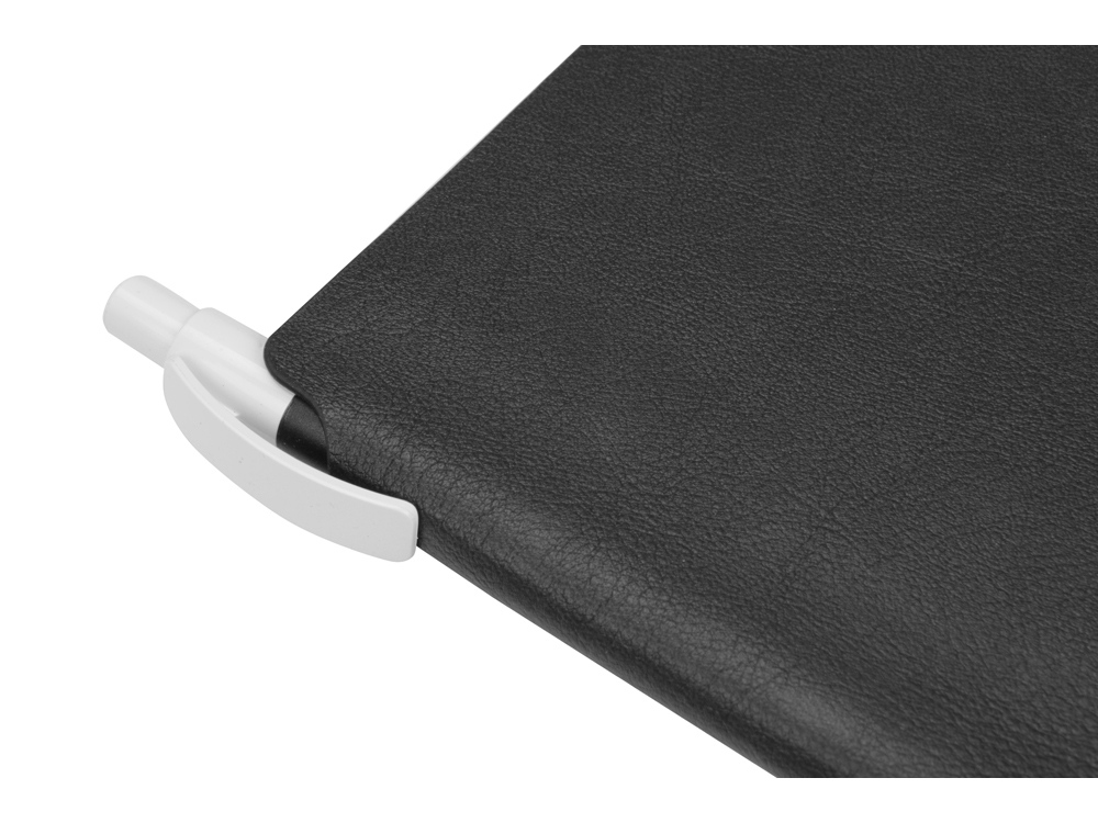 Блокнот Notepeno 130x205 мм с тонированными линованными страницами, черный-7