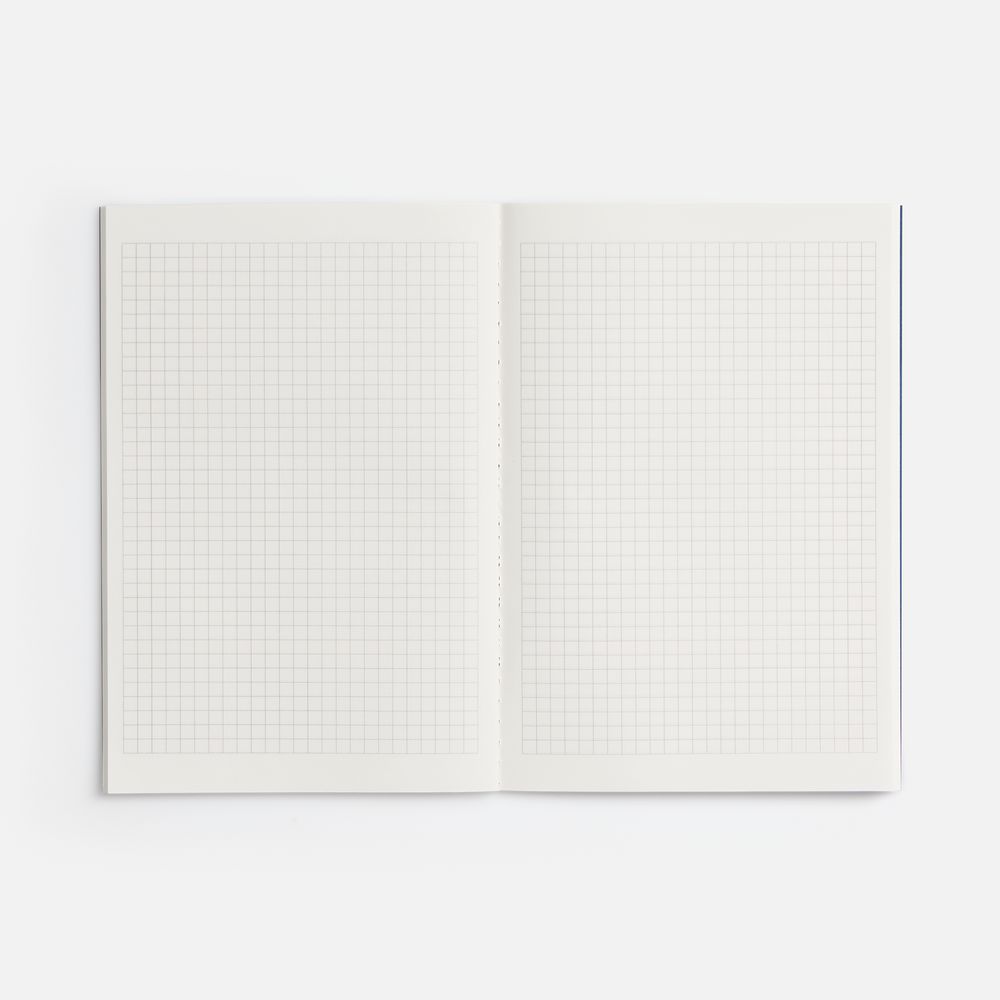 Блокнот Marco в клетку, синий-3