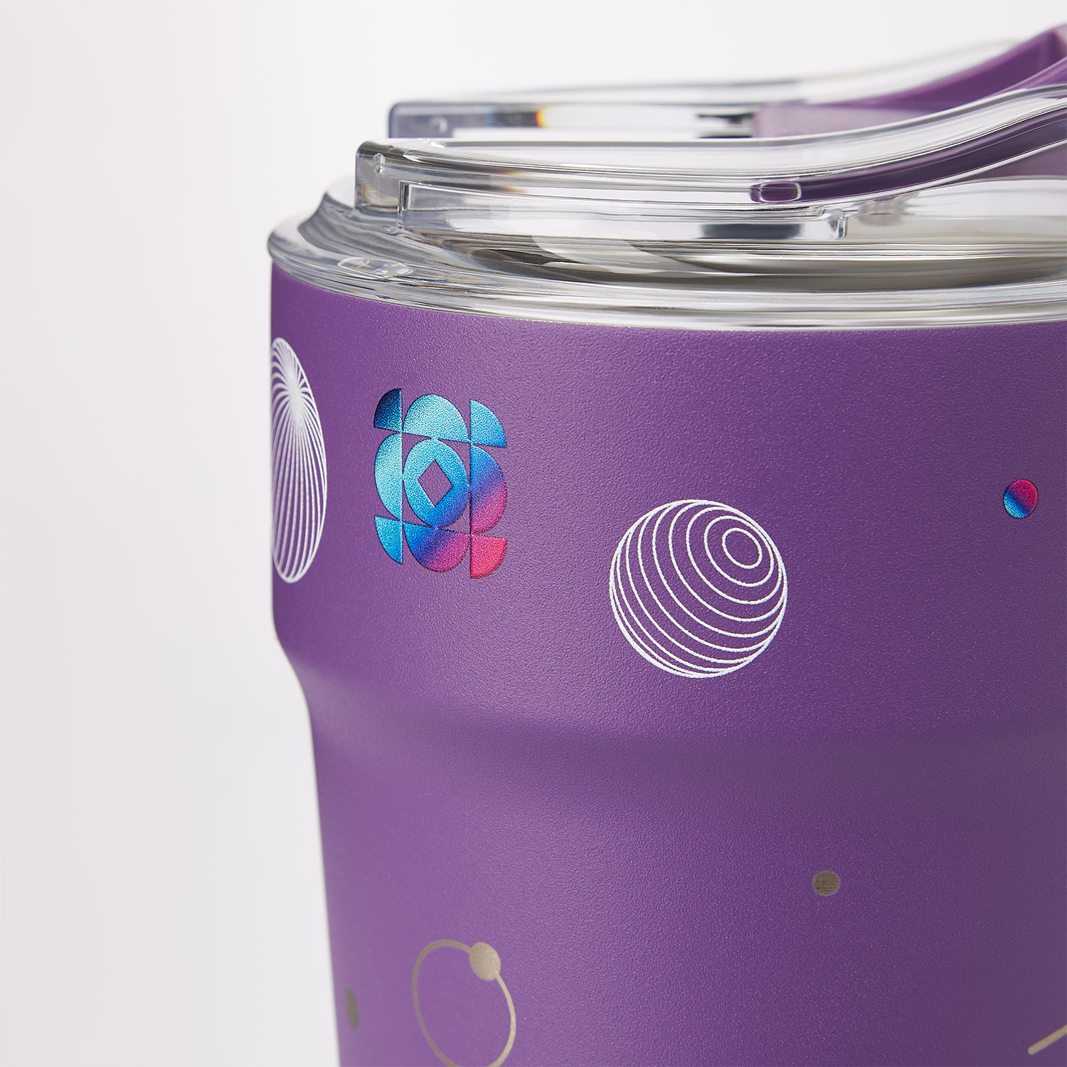 Термокружка вакуумная Monaco, фиолетовая-13