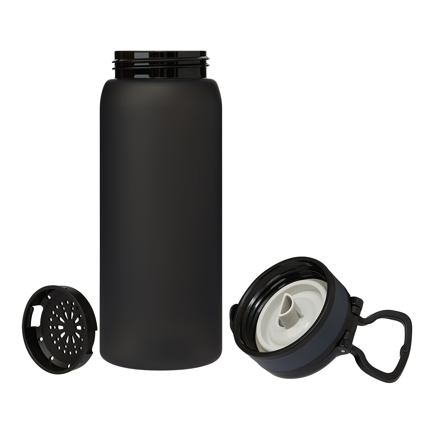 Бутылка для воды Roys, черная-8