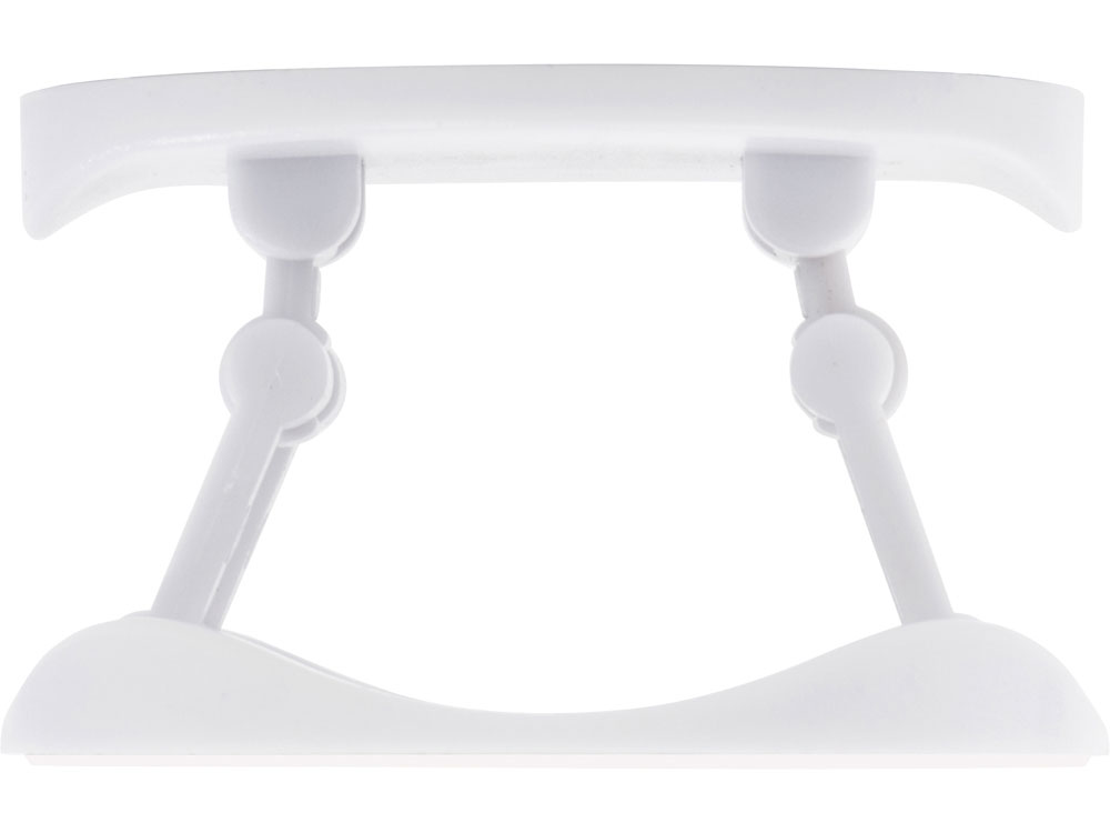 Держатель для телефона с отверстием для пальца Pop Flex, белый-3