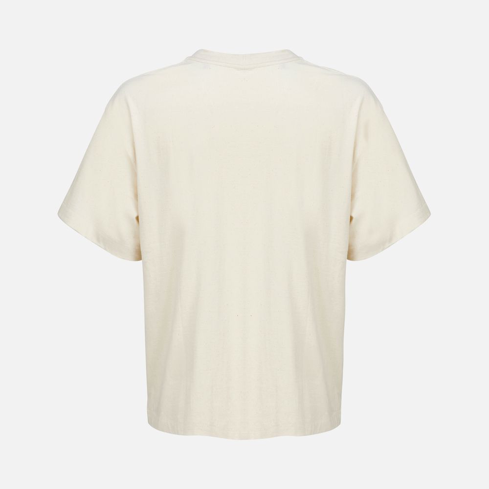 Футболка оверсайз унисекс Legacy, светло-бежевая (неокрашенная)-2