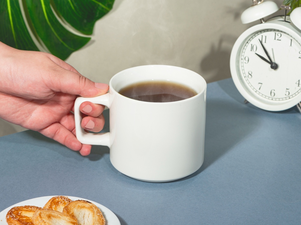 Кружка Kerry, 410 мл, белый, с квадратной ручкой-4