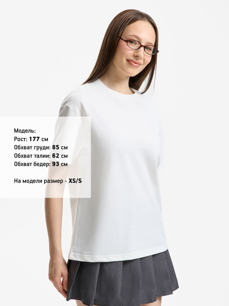 Футболка унисекс Durington, белая-3