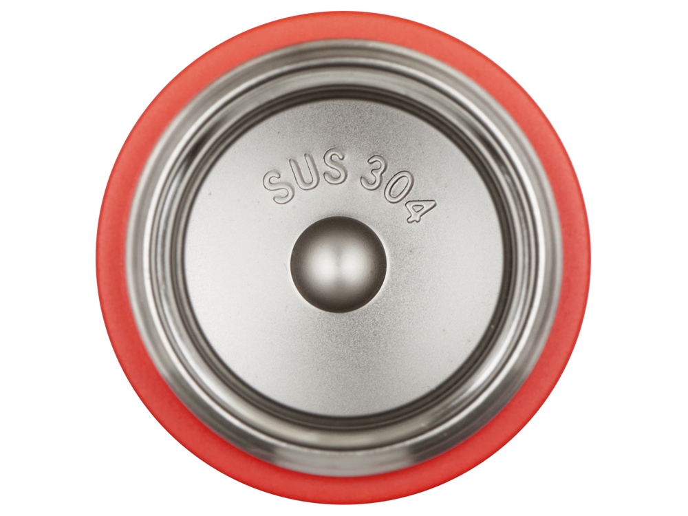 Вакуумный термос Engage, 450 мл, тубус, красный-8