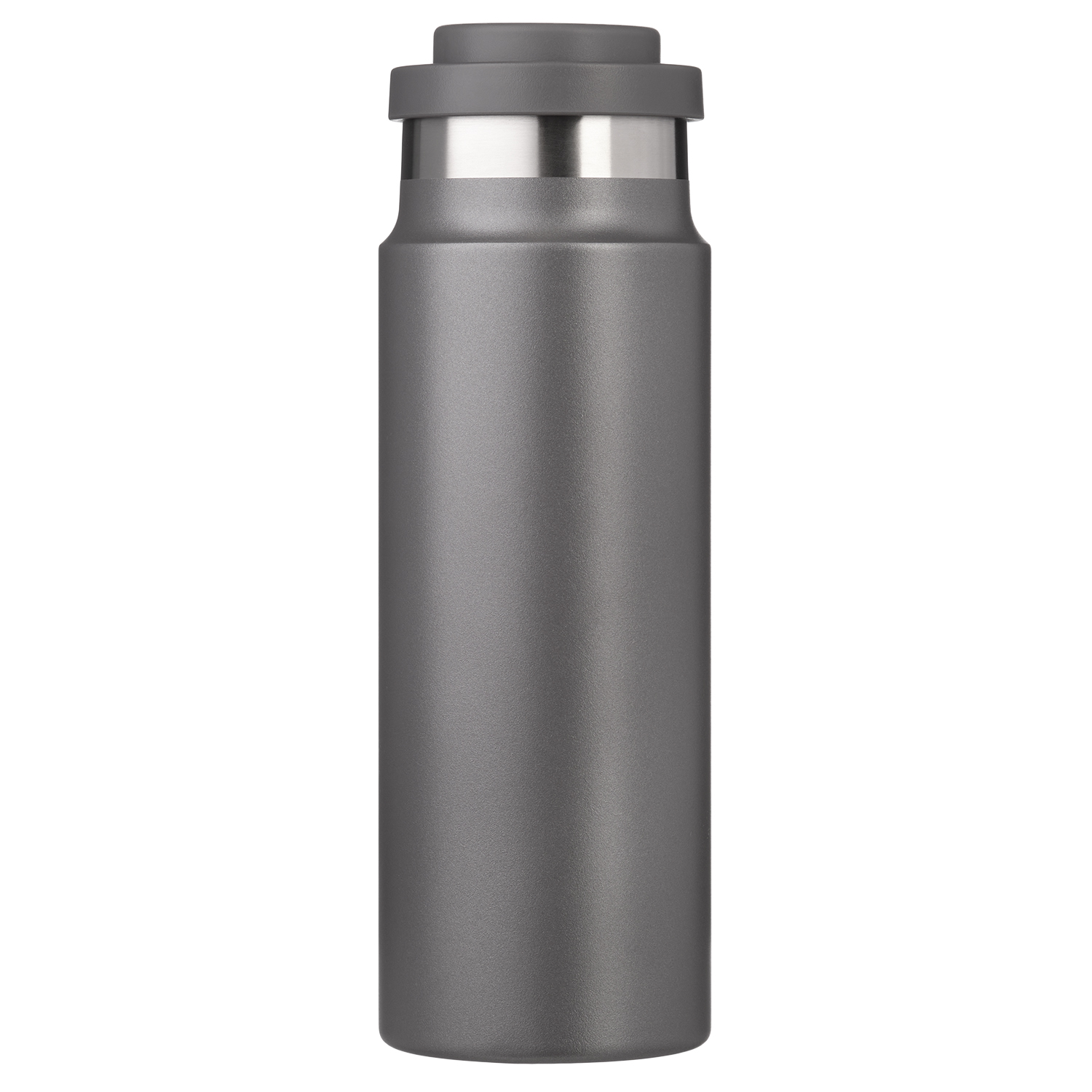 Термобутылка вакуумная герметичная Аллегра, серая-1