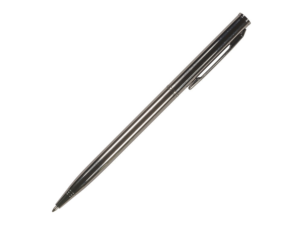 Ручка шариковая автоматическая BrunoVisconti® PALERMO цвет корпуса вороненая сталь, 0.7 мм-0