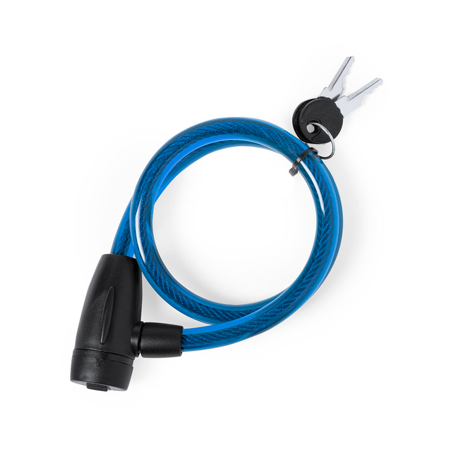 Велозамок с ключом TRIYO, синий-0