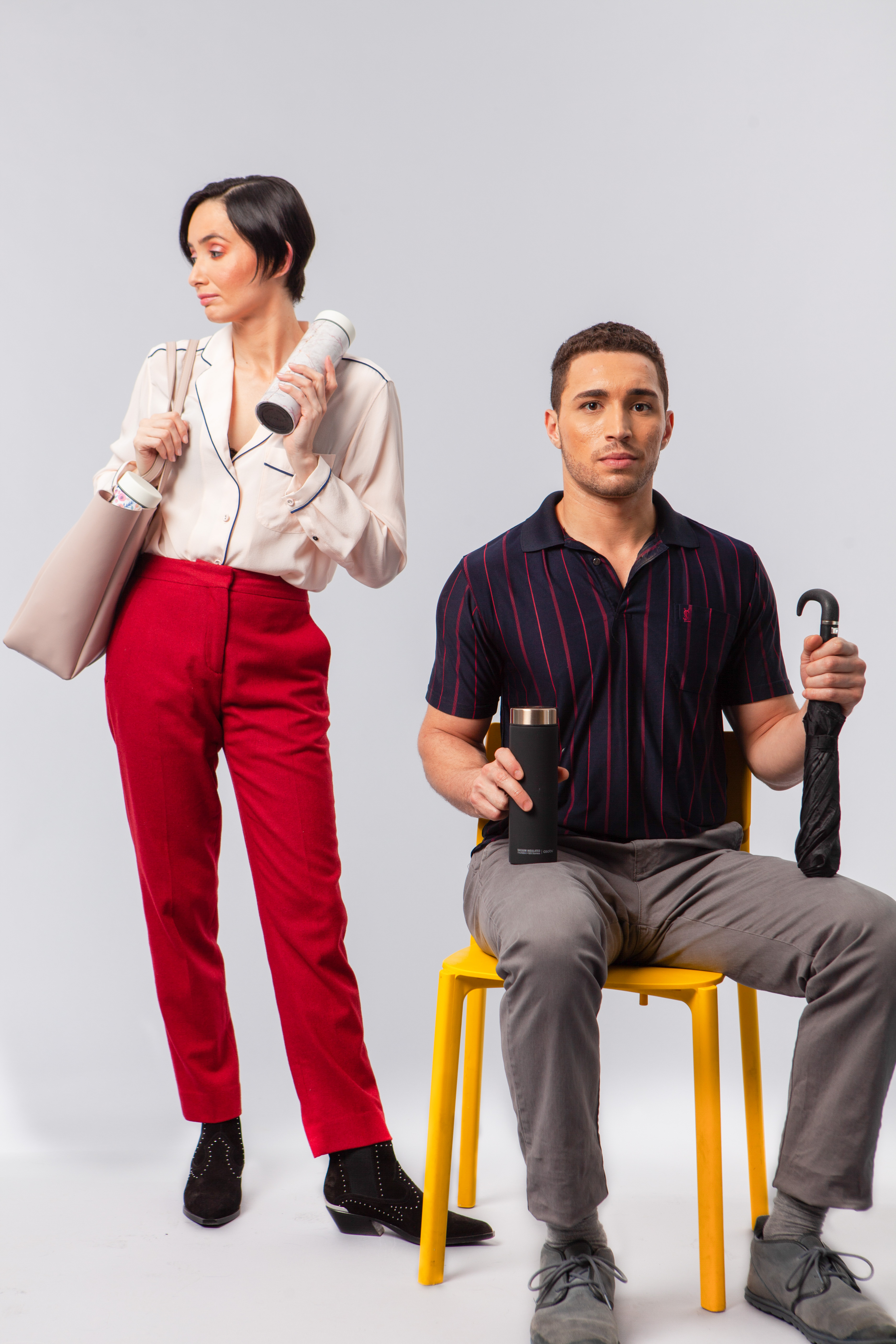 Термос LE BATON, 500 мл, черный/золото-8