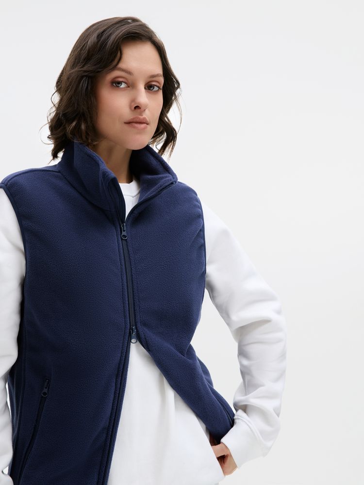 Жилет флисовый унисекс Ben Mac, темно-синий-7