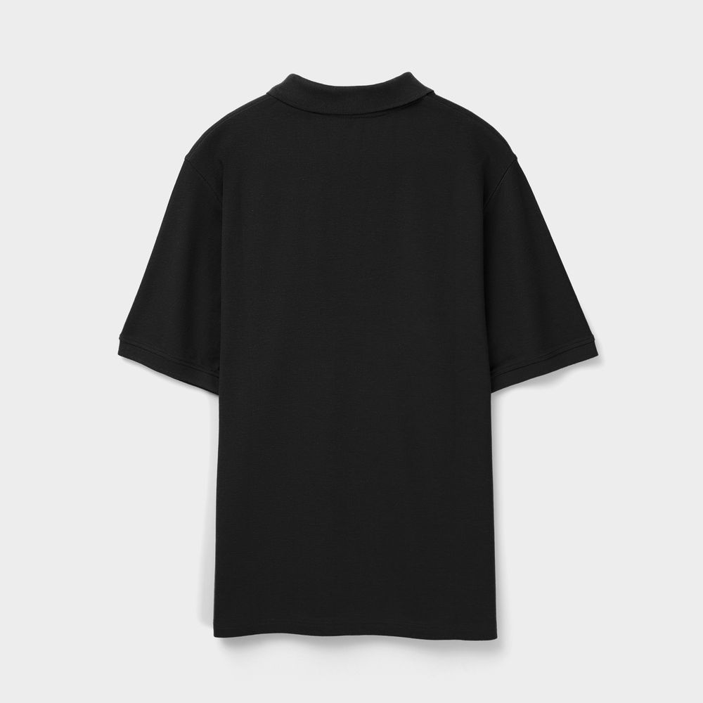 Рубашка поло унисекс Upswing, черная-2