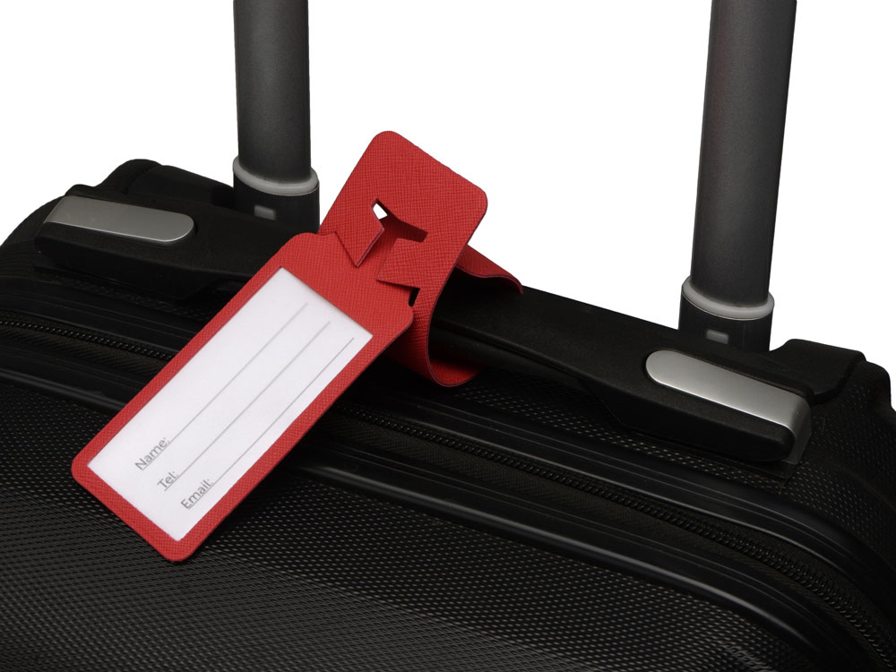 Багажная бирка Favor, красный-2