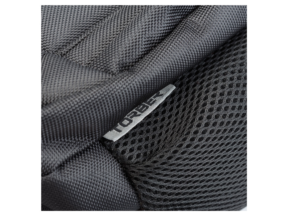 Рюкзак TORBER FORGRAD с отделением для ноутбука 15, чёрный, полиэстер, 46 х 32 x 13 см-12