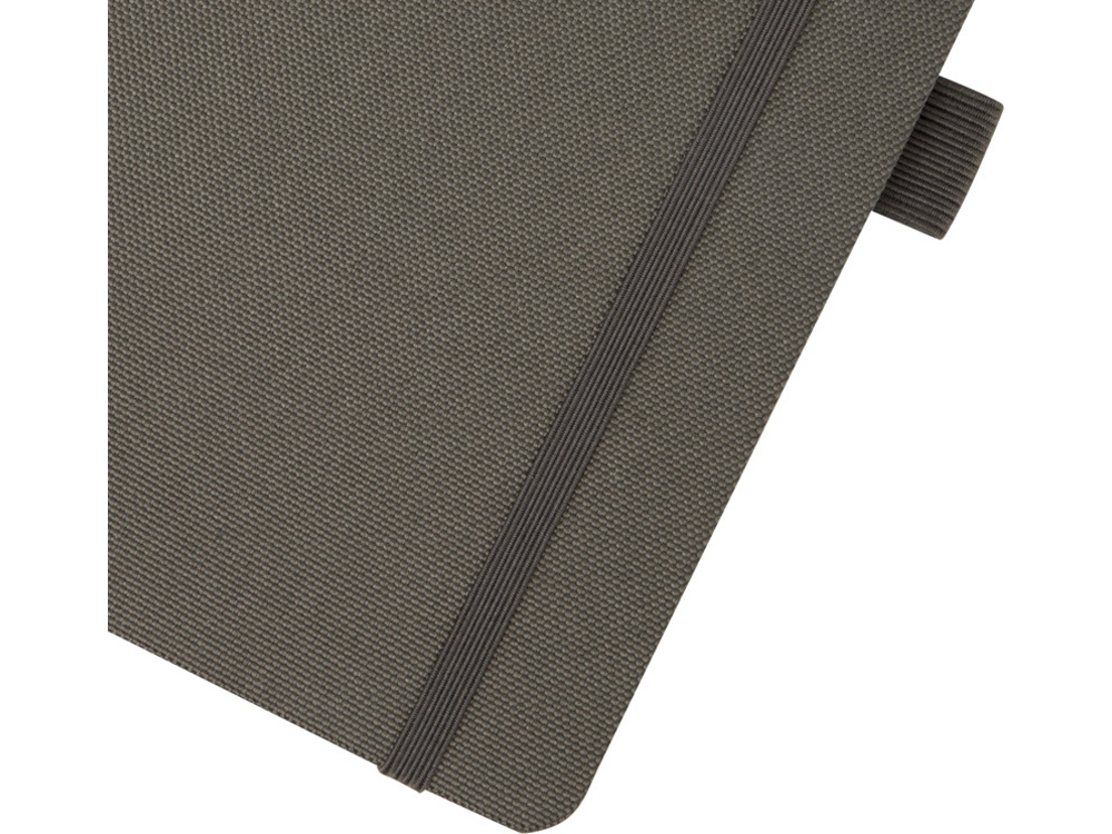 Блокнот Honua форматом A5 из переработанной бумаги с обложкой из переработанного ПЭТ, сумеречный серый-3