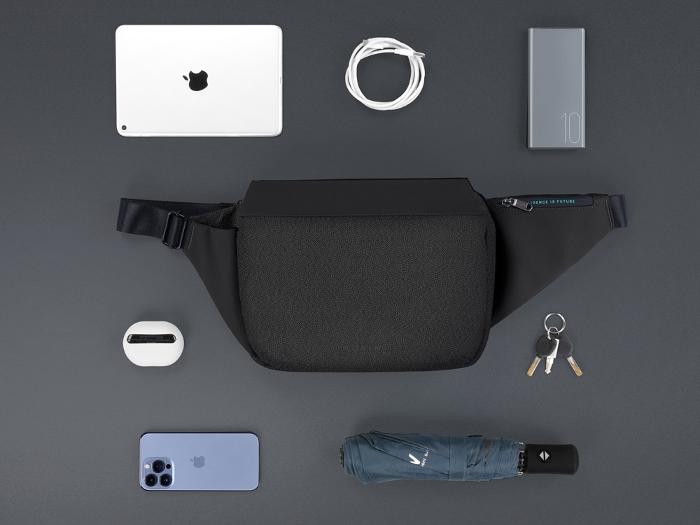 Сумка-слинг Snapsling, серый-10