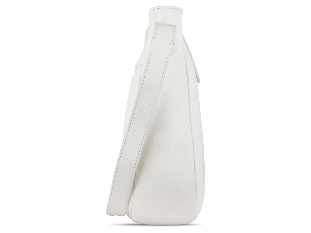 Сумка женская BUGATTI Elsa, белая, воловья кожа/полиэстер, 29х8х27 см-3