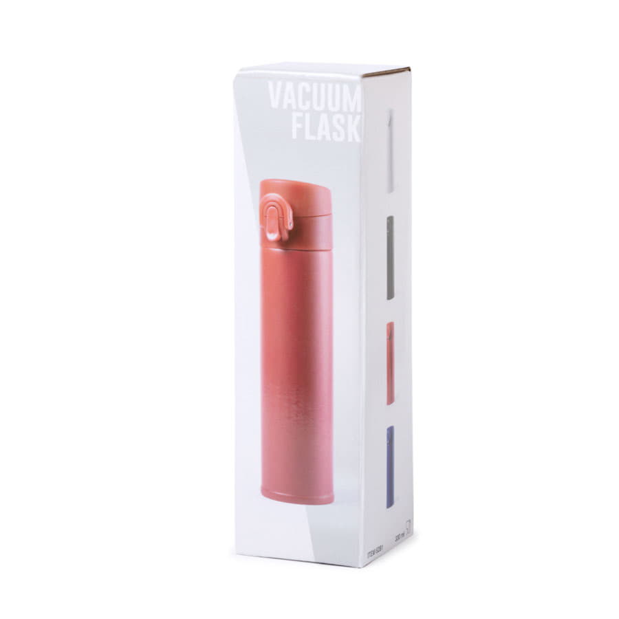 Термос вакуумный POLTAX, нержавеющая сталь, синий-2