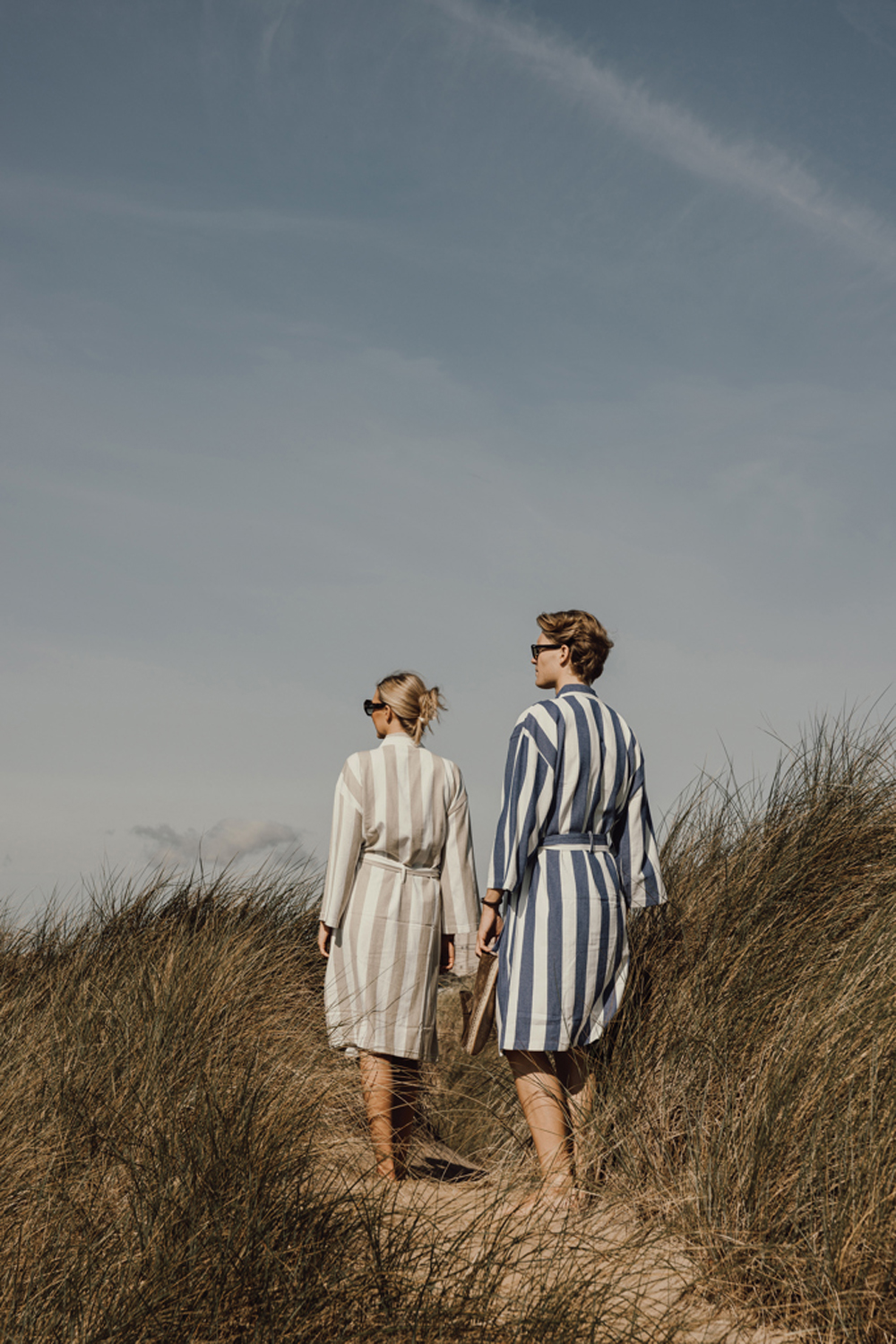 Халат VINGA Ornos из переработанного хлопка GRS, L/XL-4