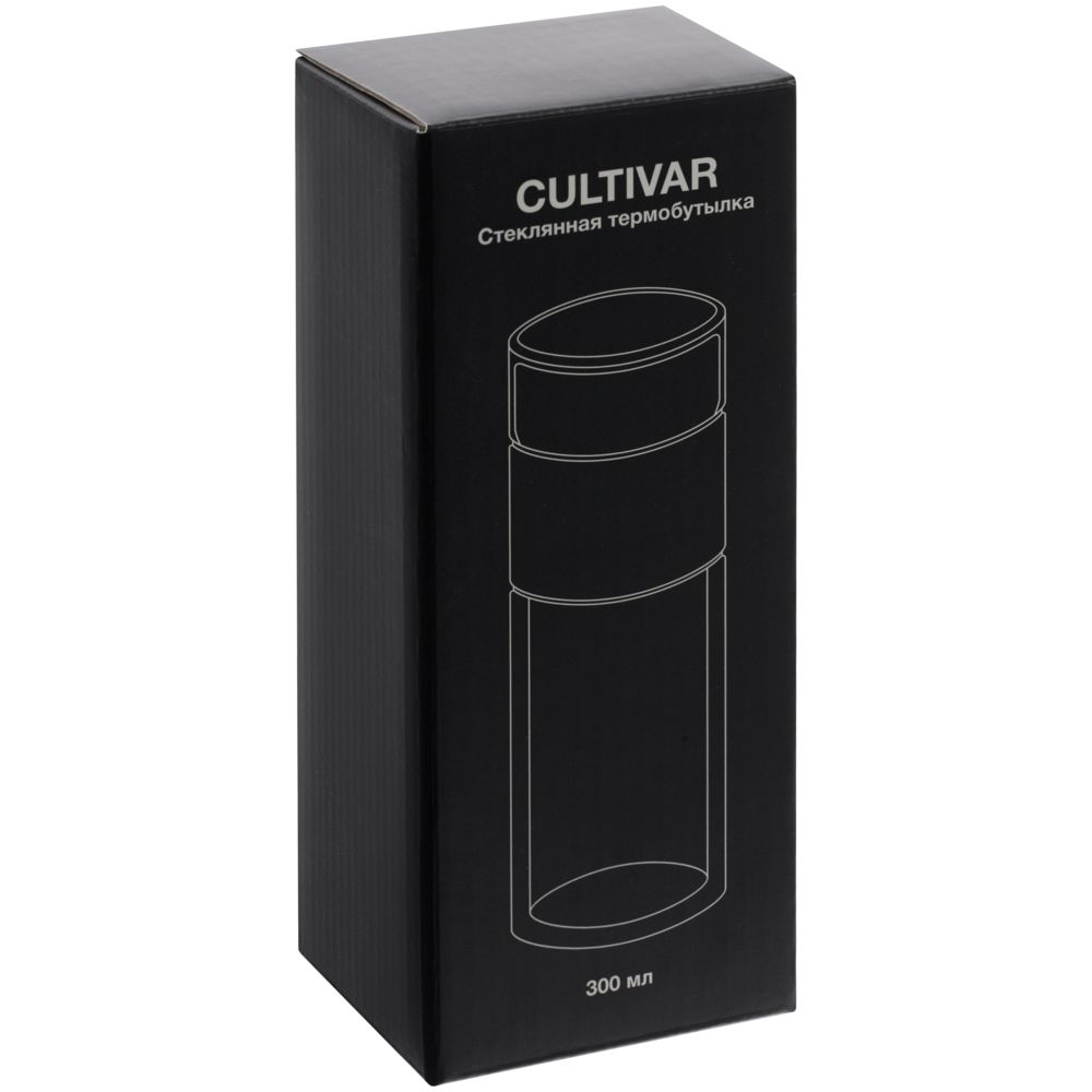 Бутылка для заваривания Cultivar, черная-5