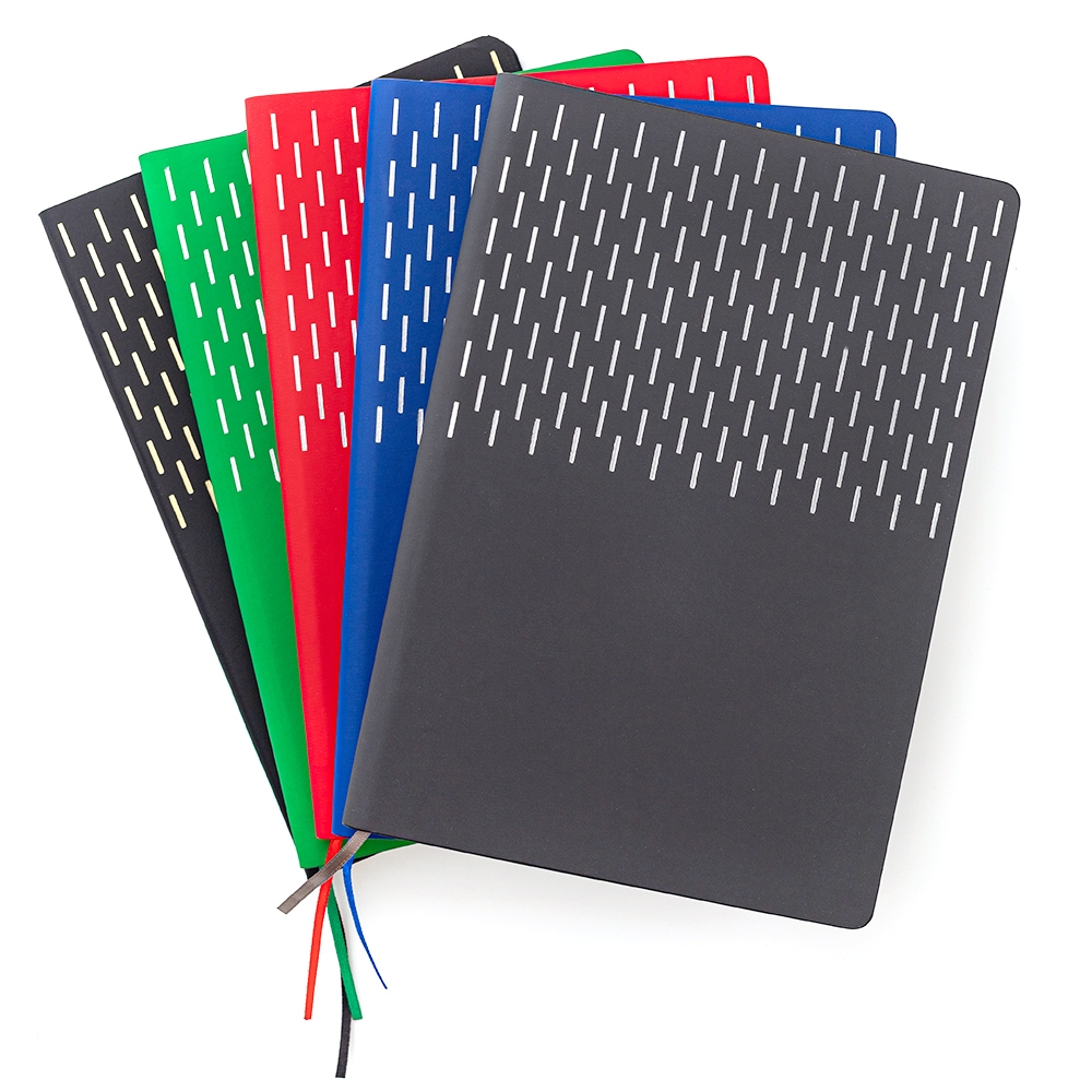 Ежедневник A5 недатированный Esmeralda в мягком переплёте, Серый-4