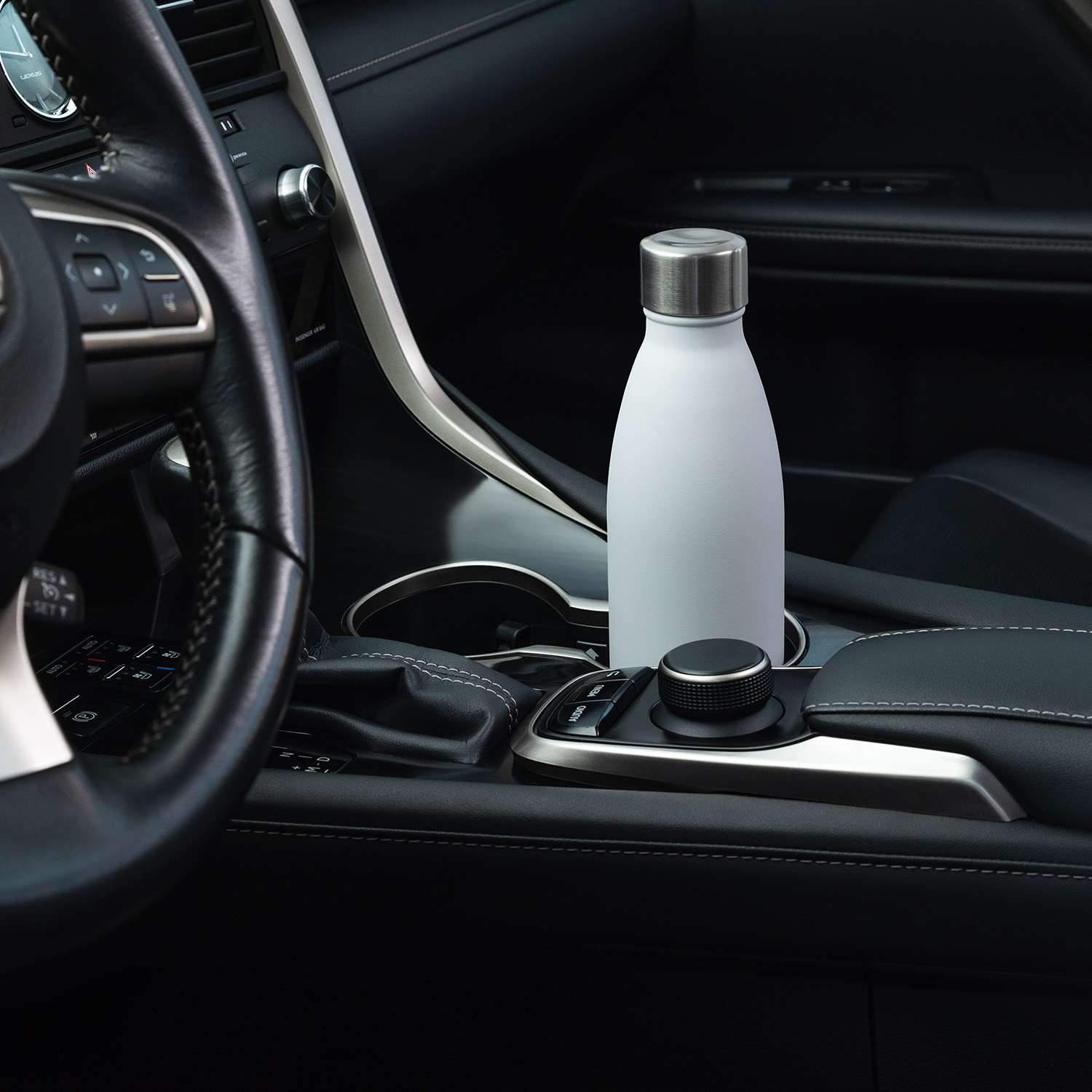 Термобутылка вакуумная герметичная Фреско (Fresco), аква (гладкое порошковое покрытие)-9