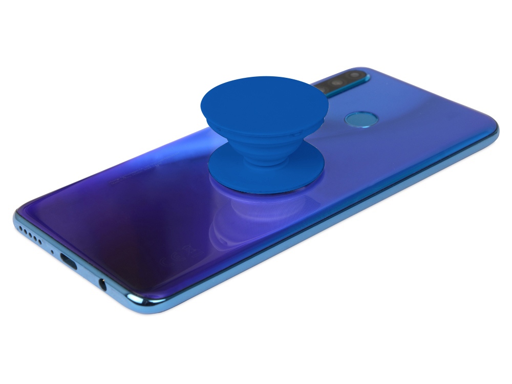 Держатель для телефона Pop Stand, синий-4