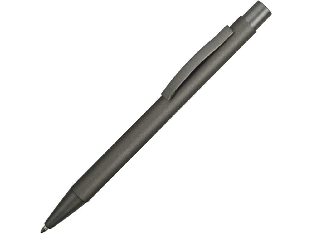 Ручка металлическая soft touch шариковая Tender, серый-0